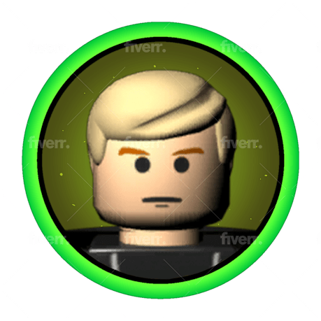 Create you a lego star wars character profile icon by Sw gaming 20 Fiverr
